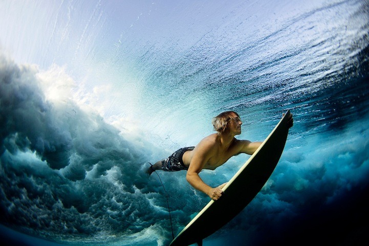 Surfing below the surface